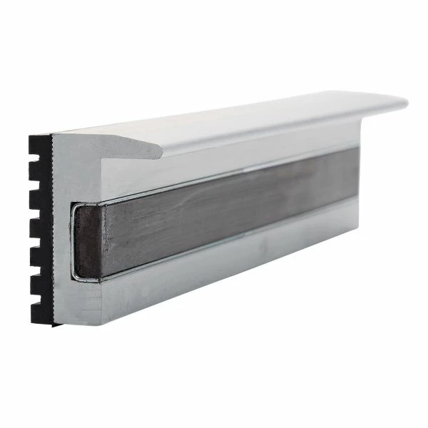 Yost Model MR-345 4-1/2 Inch Magnetic Aluminum Jaw Cap With Rubber Surface - Image 2