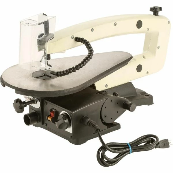 Shop Fox 18 In. VS Scroll Saw With LED And Rotary Tool Kit W1870 - Image 2