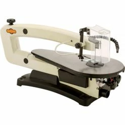 Shop Fox 18 In. VS Scroll Saw With LED And Rotary Tool Kit W1870