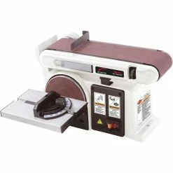 Shop Fox 4 In. X 36 In. Horizontal/Vertical Belt Sander With 6 In. Disc W1855