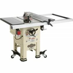 Shop Fox 10 In. 2 HP Open-Stand Hybrid Table Saw W1837