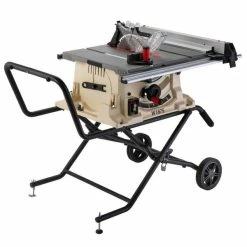 Shop Fox 2 HP And 10 Inch Benchtop Table Saw With Stand W1875