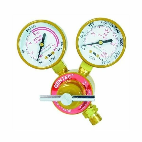 Gentec Light Duty Acetylene Regulator - 710Y-15